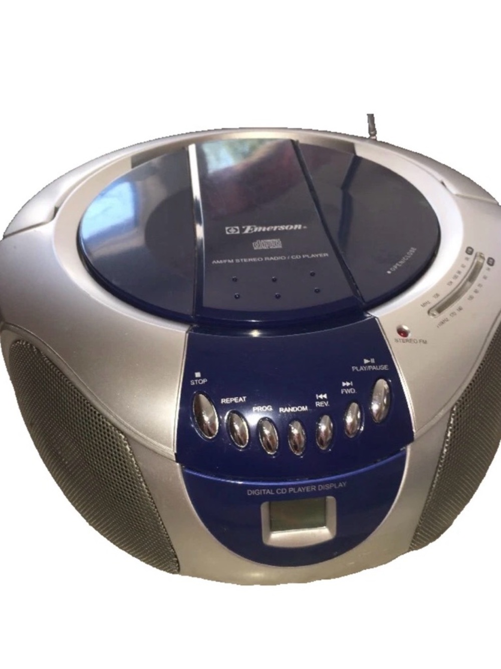 Emerson PD5203 Portable CD Player AM/FM Radio Boombox Excellent Condition (2005)